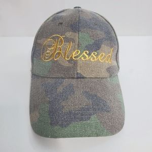 SOLD!!!NEW Faded Camouflage BLESSED Cap